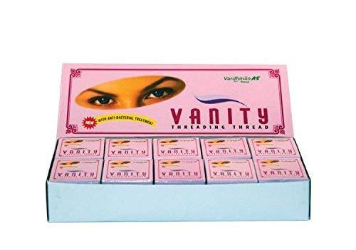 VANITY VANITY Eyebrow Threading Anti Bacterial Cotton Thread - Pack of 10 Rolls