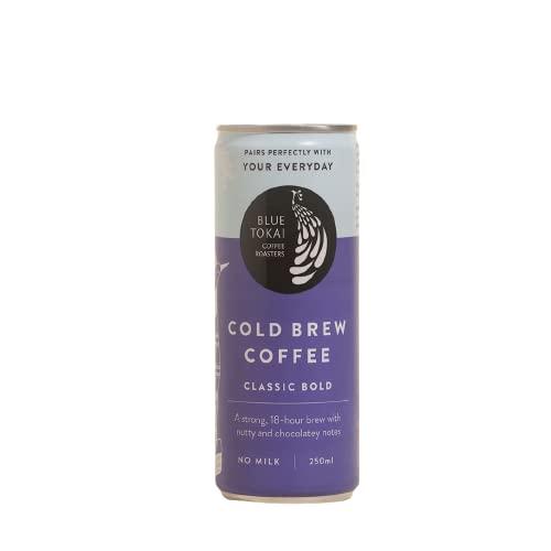 Blue Tokai Coffee Roasters Blue Tokai Coffee Roasters Classic Bold Cold Brew Cans | Ready to Drink Coffee | Made with 100% Arabica Coffee | Pack of 2 (250ml x 2)