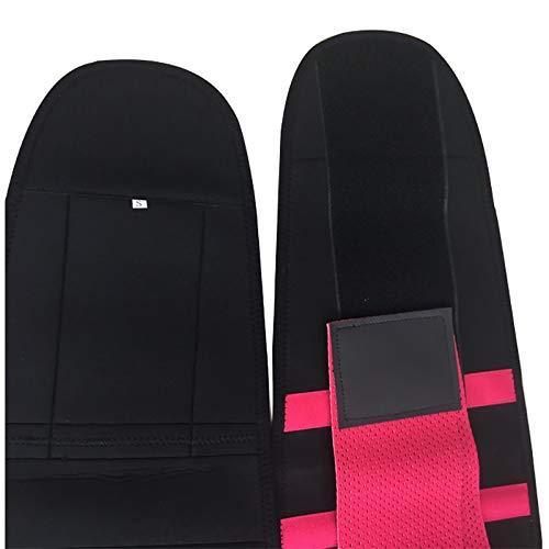 Elebae Elebae Unisex - Neoprene Lumbar Support Belt Work Lumbar Belts Back Brace Back Pain Support Belt for Injury Pain & Fitness Body Shaper and Workout Slimming Belt (PINK, MEDIUM)