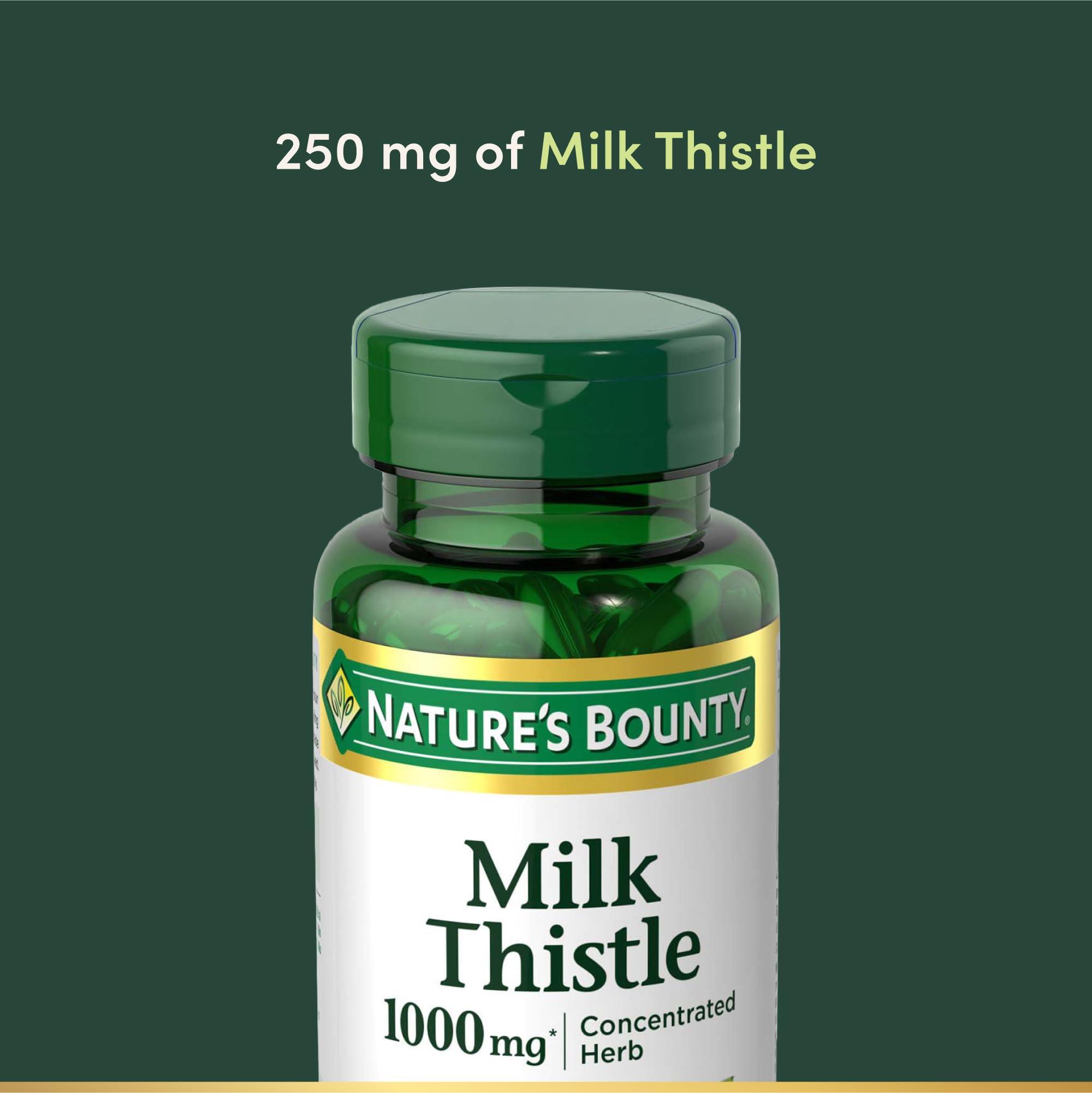 Nature's Bounty Nature's Bounty Silymarin Milk Thistle 1000mg - 50 Softgels