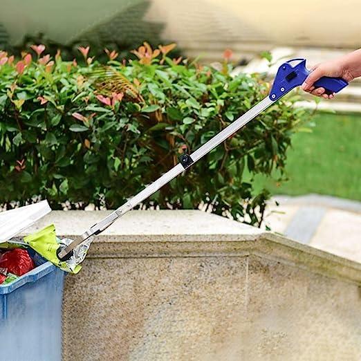TONSYL TONSYL Folding Compact Helping Hand Long Reach Pick Up Grabber, Aluminum Reaching Aid for Yard, Home, Office, Disabled or Elderly Easy Portable Convenient