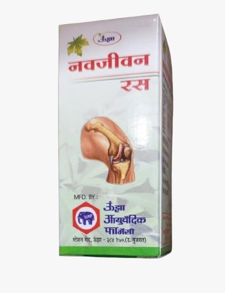 NavaFresh Basics Unjha's Navjivan Rasa 80 (40 * 2) Tablets - Ayurvedic Health Supplement for Rejuvenation, Vitality, and Immune Support