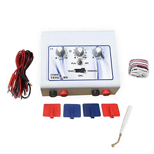 PHYSIOTRACK Physiotrack Mini Tens + MS Combo Pain Relief Physiotherapy Machine with 1 Year Warranty