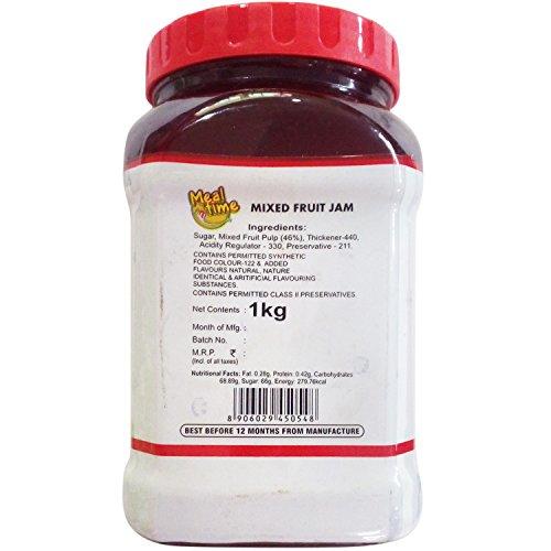 Meal Time Meal Time Jam - Mixed Fruit, 1kg Jar