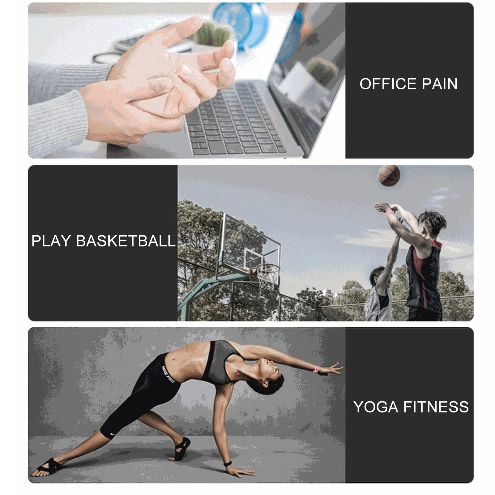 Folanda Folanda Wrist Brace for TFCC Tears, Breathable Thin Sport Wrist Brace for Left and Right, Adjustable Lightweight Wrist Straps Support for Weight Bearing Strain, Exercise, Yoga(1#)