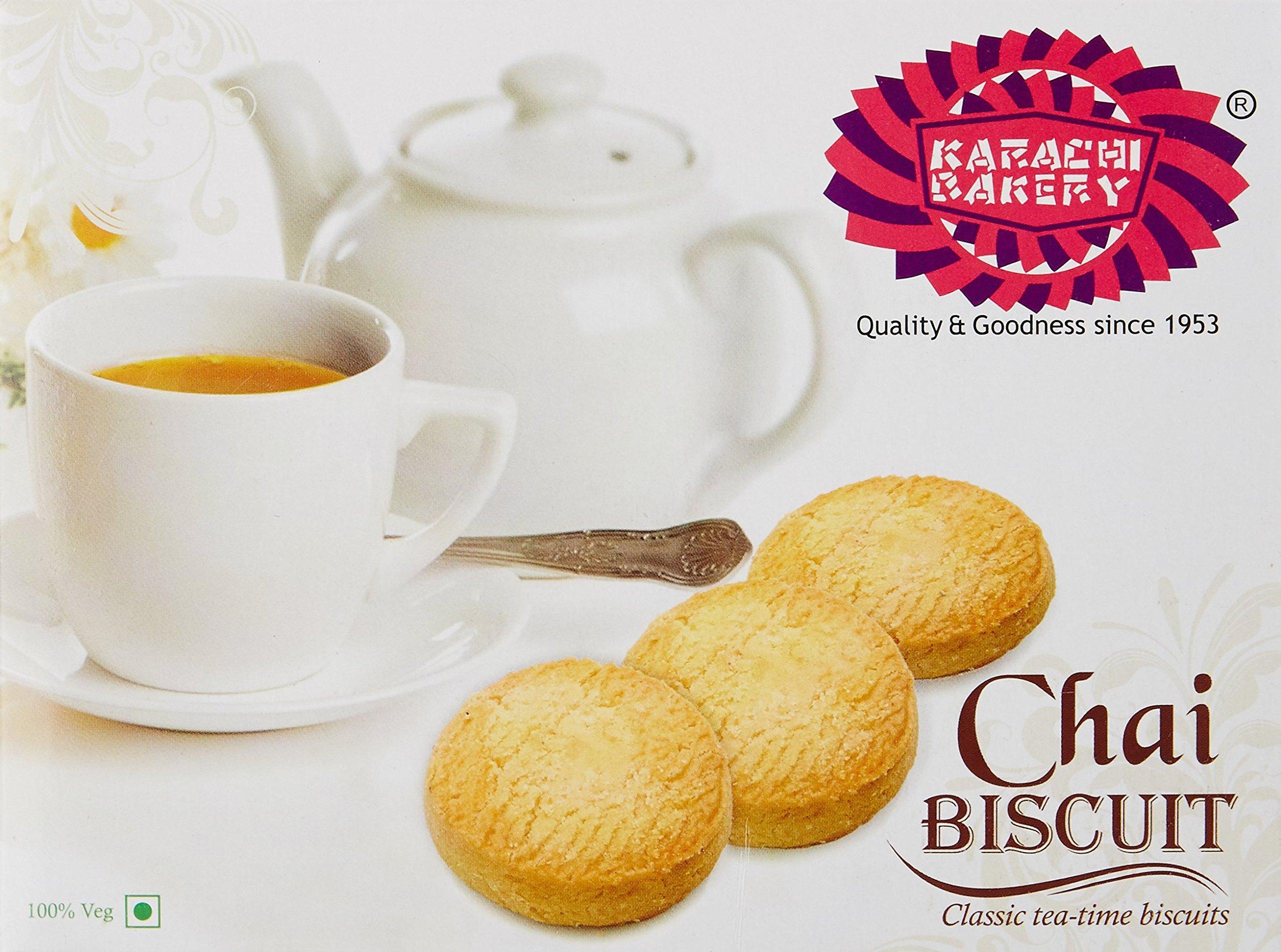 Karachi Bakery Karachi Bakery Chai Biscuit, 400g & Premium Cashew Biscuit, 800 g