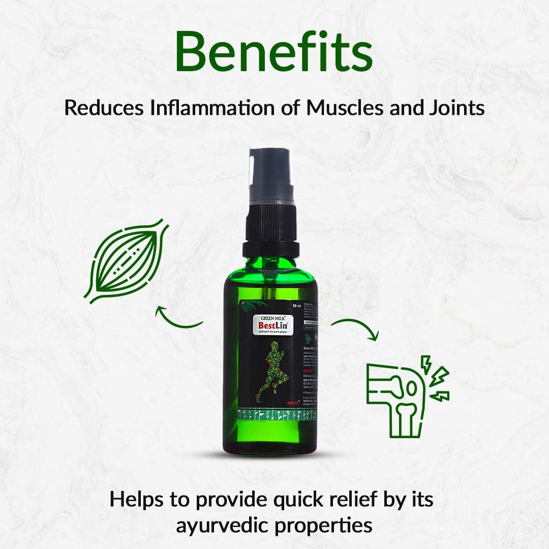 Green Milk Green Milk 2 Pack Of Bestlin Liniment Oil - 50 Ml