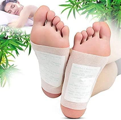 2heet HEET Foot Pads, Natural Bamboo Vinegar Ginger Powder Foot Pads, Easy to Use and Feel Better, Ginder Foot Pads for Relaxation, Relieve Stress, Improve Sleep, Pain Relief(50 patches)