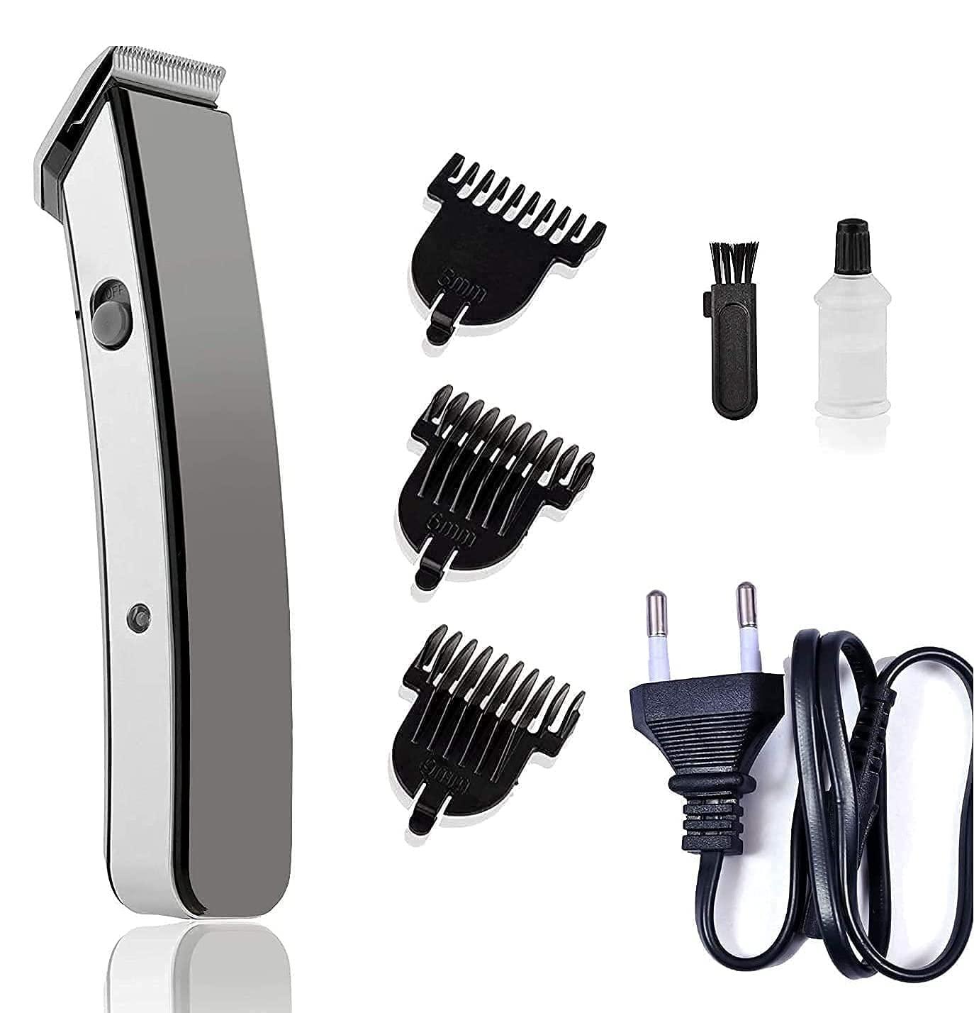 PIPALIYA PIPALIYA Rechargeable Cordless Men Trimmer Shaver Machine for Beard & Hair Styling with 3 Extra Clips | Hair Clipper for Men & Boys | Multi-color | Pack of 1