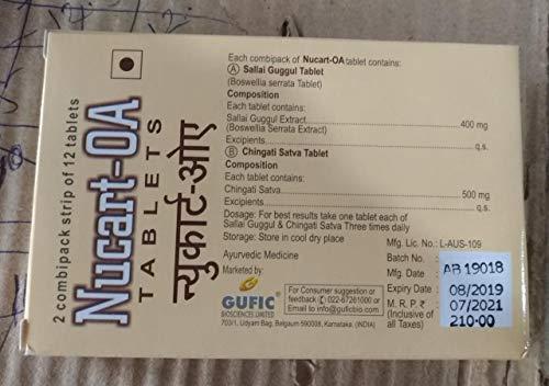 Generic Nucart - OA Tablets Gufic Healthcare (Pack Of 10)(240 Tablets)