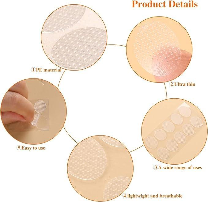 Lobe Wonder Lobe Wonder (30 Patches) Ear Lobe Support Patches Earlobes Invisible Waterproof Stickers for Heavy Earrings Earring Lift Patches combo (30 Patches)