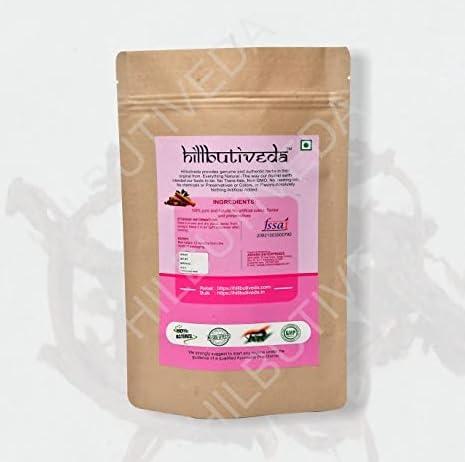 Hillbutiveda Bulky Trade Mulethi Stick For Eating - yashtimadhu/Licorice Roots Organic for Throat (400)