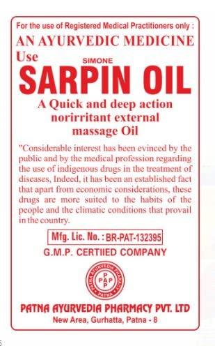 Patna Ayurvedia Pharmacy Pvt. Ltd. SIMONE SARPIN OIL