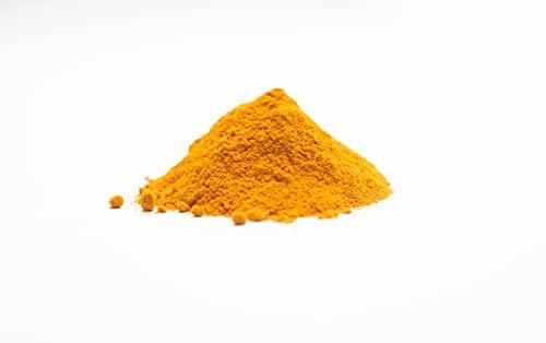 Veganic Veganic Organic Turmeric Powder Haldi Powder Natural Haldee Pasupu podi (400 g) For Cooking Drinking Milk Face Skin Tan Removal