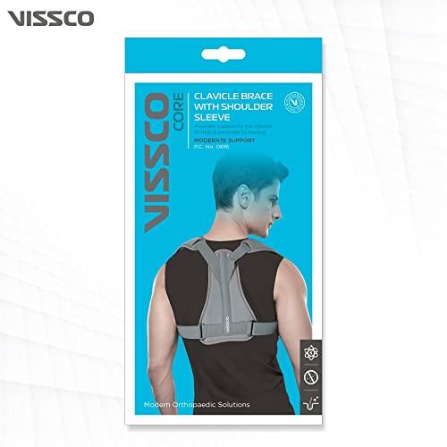 Vissco Vissco Clavicle Brace With Shoulder Sleeve for Clavicle fracture, Acromioclavicular joint and sternoclavicular joint injury