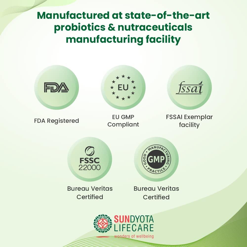 Sundyota Lifecare Sundyota Lifecare Superflora Gg Probiotic Supplement Drops|Specially Designed For Baby For Colic Pain,Digestion & Diarrhoea|5X Superior Efficacy|Flavor-Less Lactobacillus Probiotic|8Ml Pack