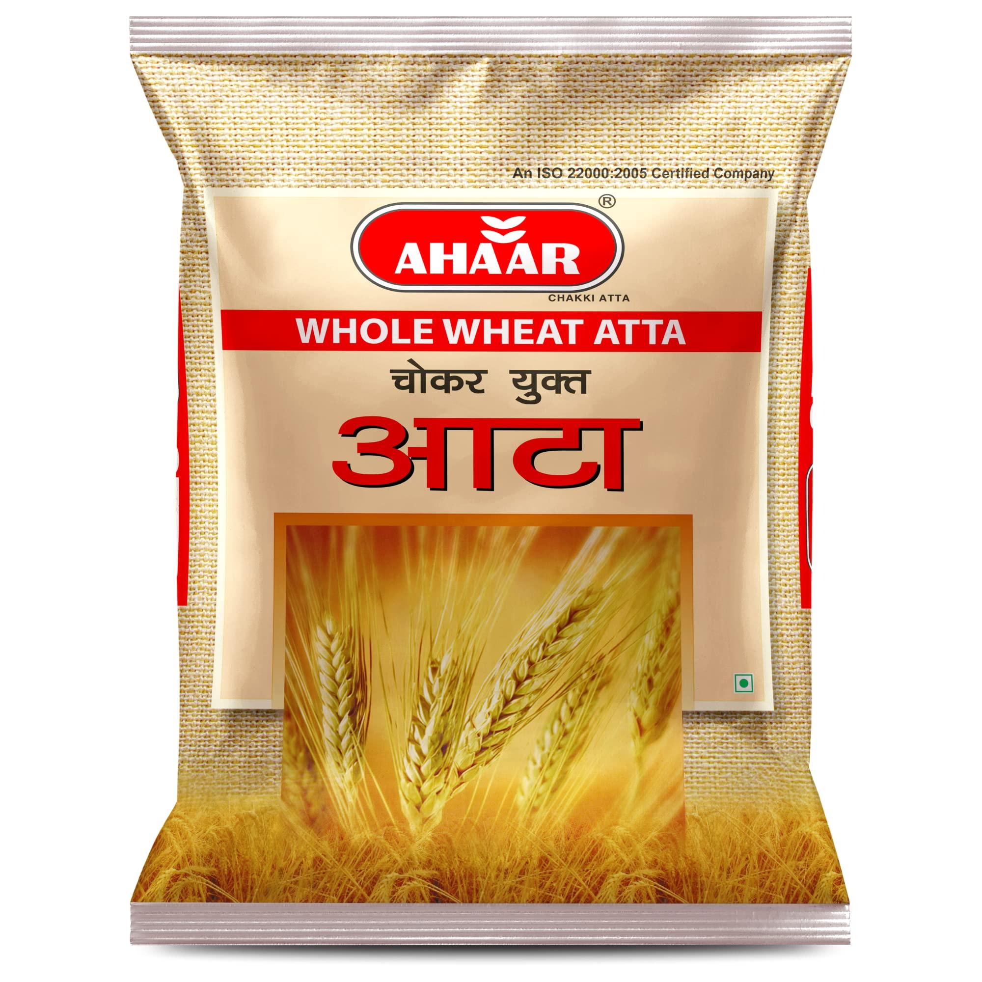 AHAAR Ahaar Choker Yukt Atta 5kg | Whole Wheat Flour