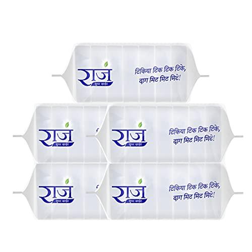 RAJ SUPER WHITE Raj Super White Laundry Soap Bar, 3.5 kg (Pack of 35 x 100g)