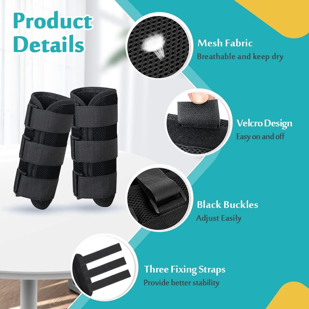Mybow Elbow Splint Cubital Tunnel Brace Ulnar Berve Arm Immobilizer Pediatric Child Elbow Support for Tendonitis Radial Nerve Splint Night Brace Sleeping Elbow Stabilizer Arm Restraints (Small)