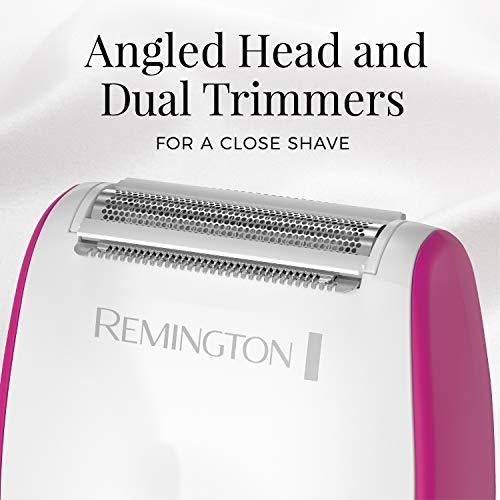 Remington Remington WSF4810US Smooth and Silky on The Go Wet/Dry Razor Shaver with Hypoallergenic Foil