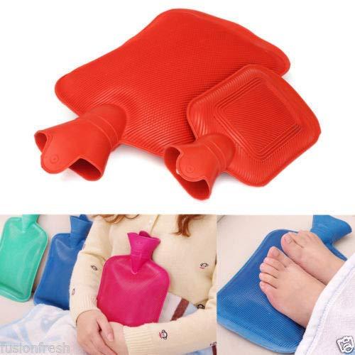 siddhmurti siddhmurti Rubber Hot Water Heating Pad Bag for Pain Relief (Multi-Color)