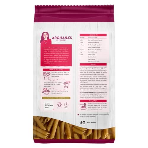 Archana's Kitchen Archana's Kitchen Quinoa Penne Pasta | No Maida | High Protein and Fibre | Quinoa and 100% Durum Wheat | 400g