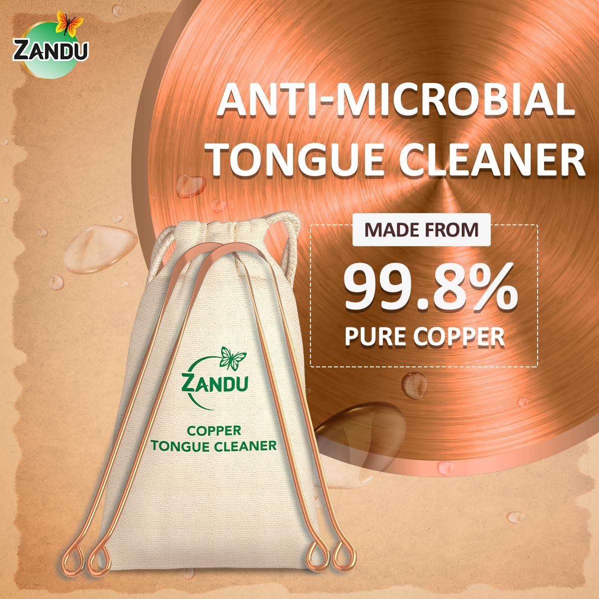 Zandu Zandu Dant Veer 200 Gm + Copper tounge cleaner