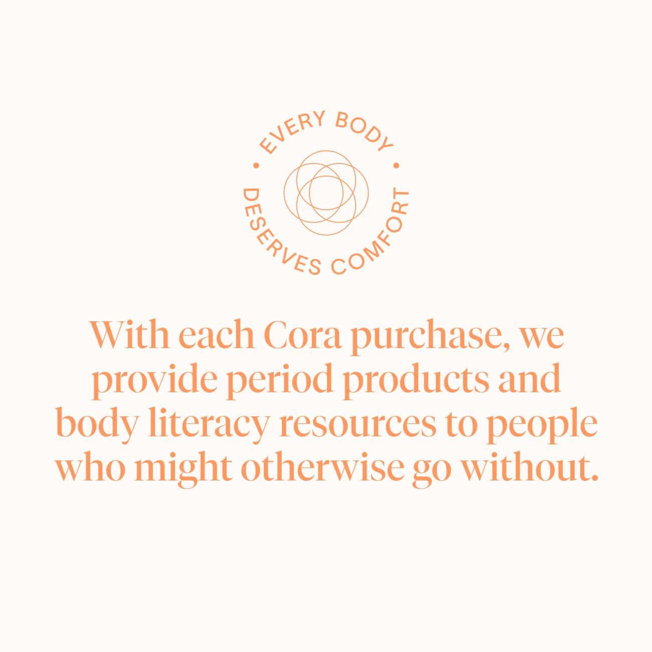 Cora Cora Organic Cotton Tampons with Compact Applicator; Variety Pack - Light/Regular (36 Count)