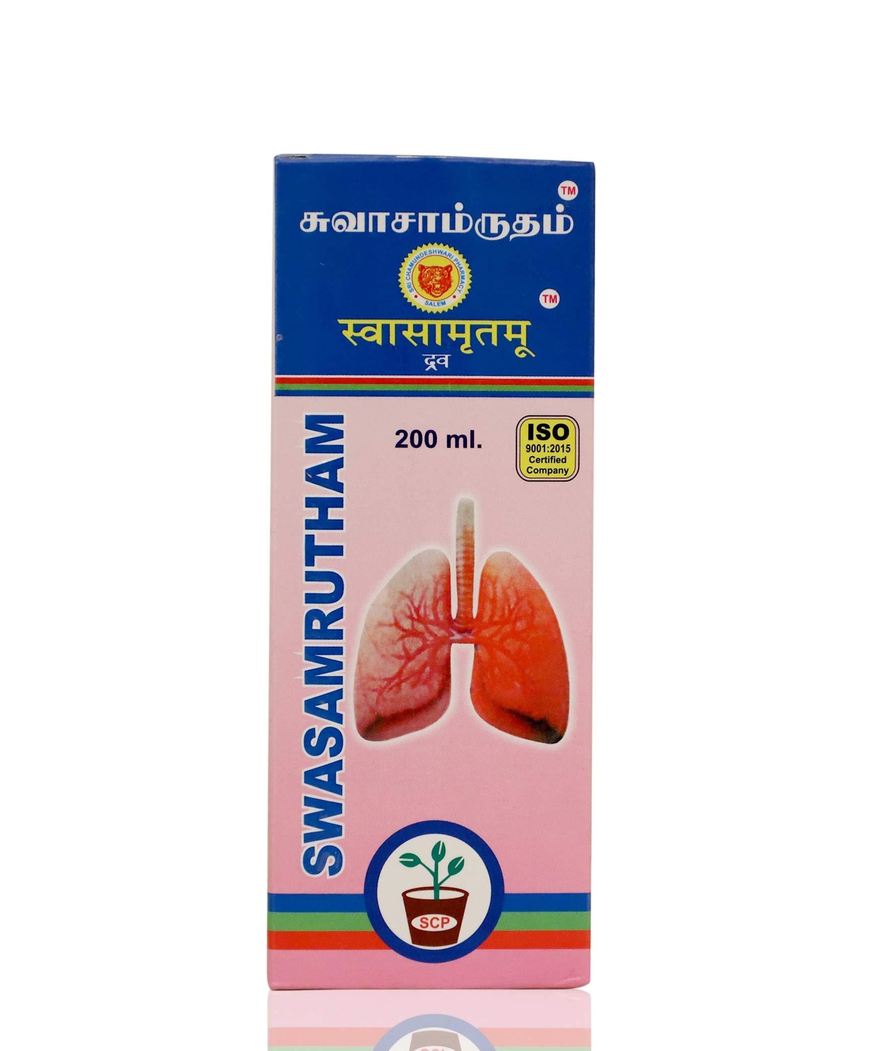 SWASAMRUTHAM Swasamrutham Cough Syrup (Pack of 6) (6X200 ml)