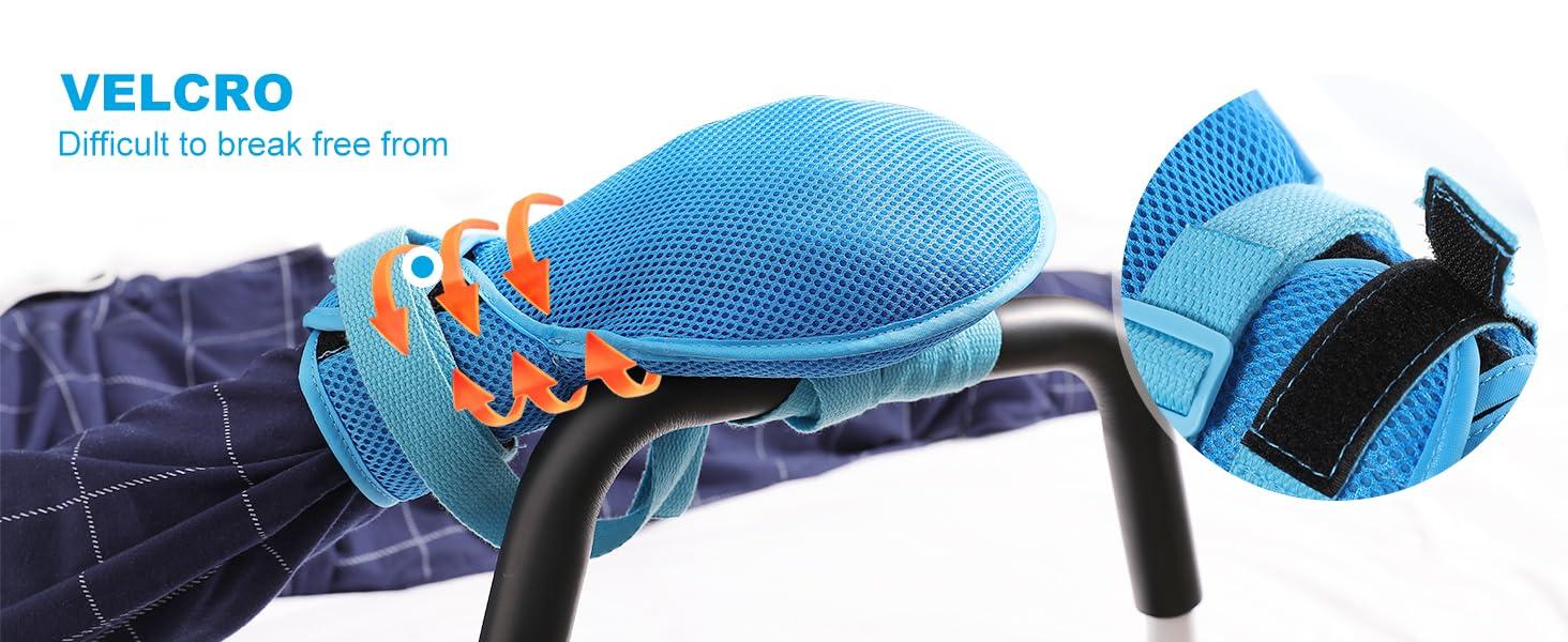 P S ASSOCIATES Dementia Restraint Gloves - Control Mitts Safety Hand Glove, Restraint Mitts, Dementia Products for elderly