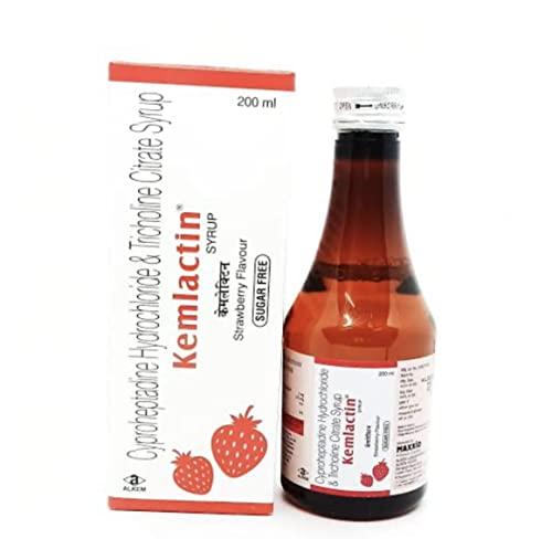 Generic Kemlactin Syrup Strawberry Flavour Suger Free 200ml