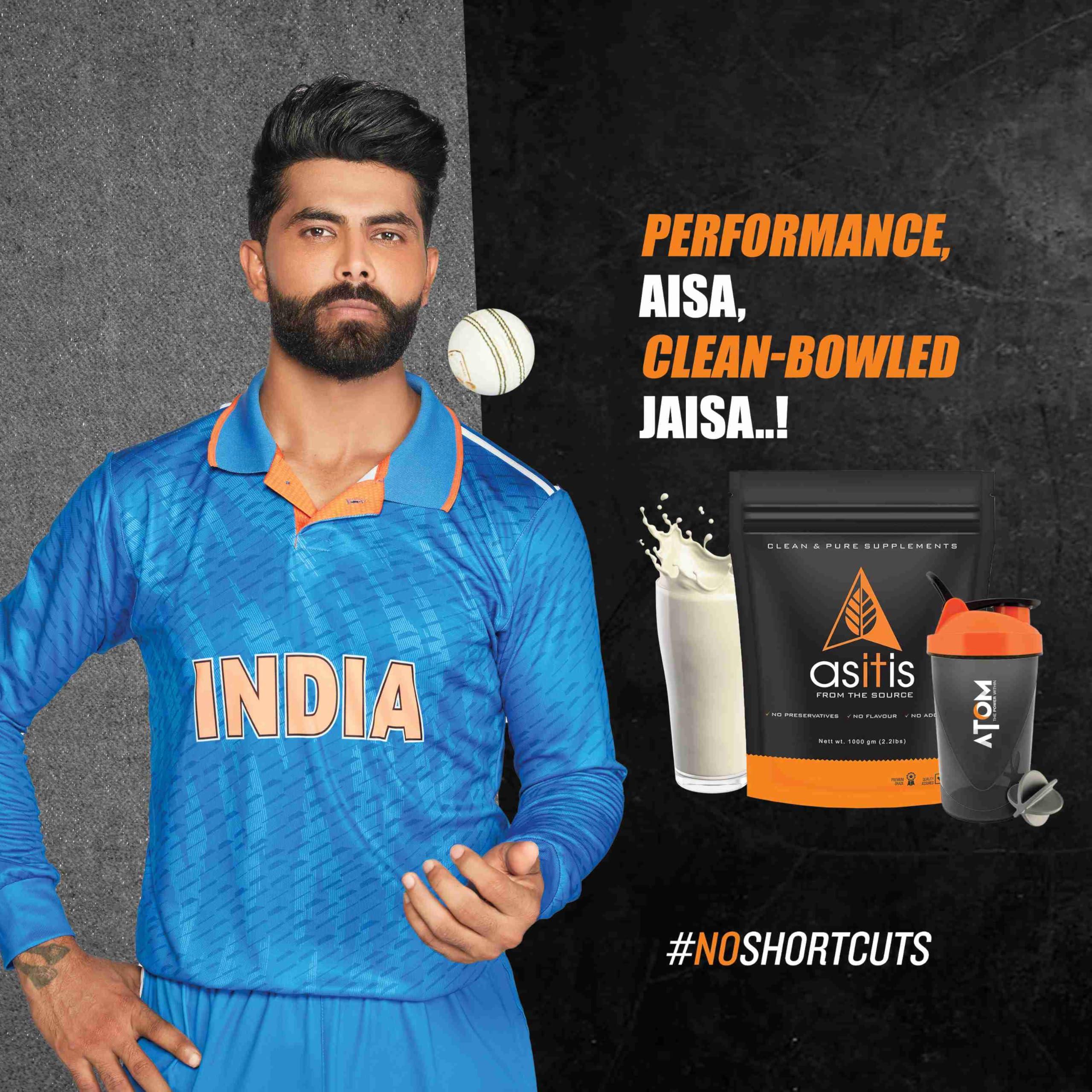 Asitis Nutrition AS-IT-IS Nutrition Whey Protein Concentrate 80% Unflavoured, Labdoor Certified (Whey+Shaker) 1000 gm