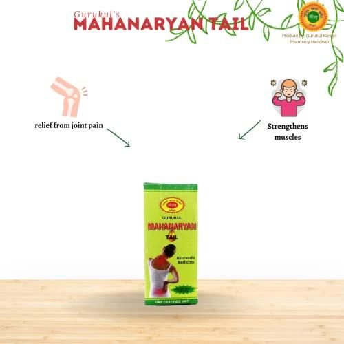 Gurukul Kangri Pharmacy Gurukul Mahanarayan Oil | Gurukul Kangri Pharmacy | 100 ml & 100 ml x 2 Nos (Pack of 1)