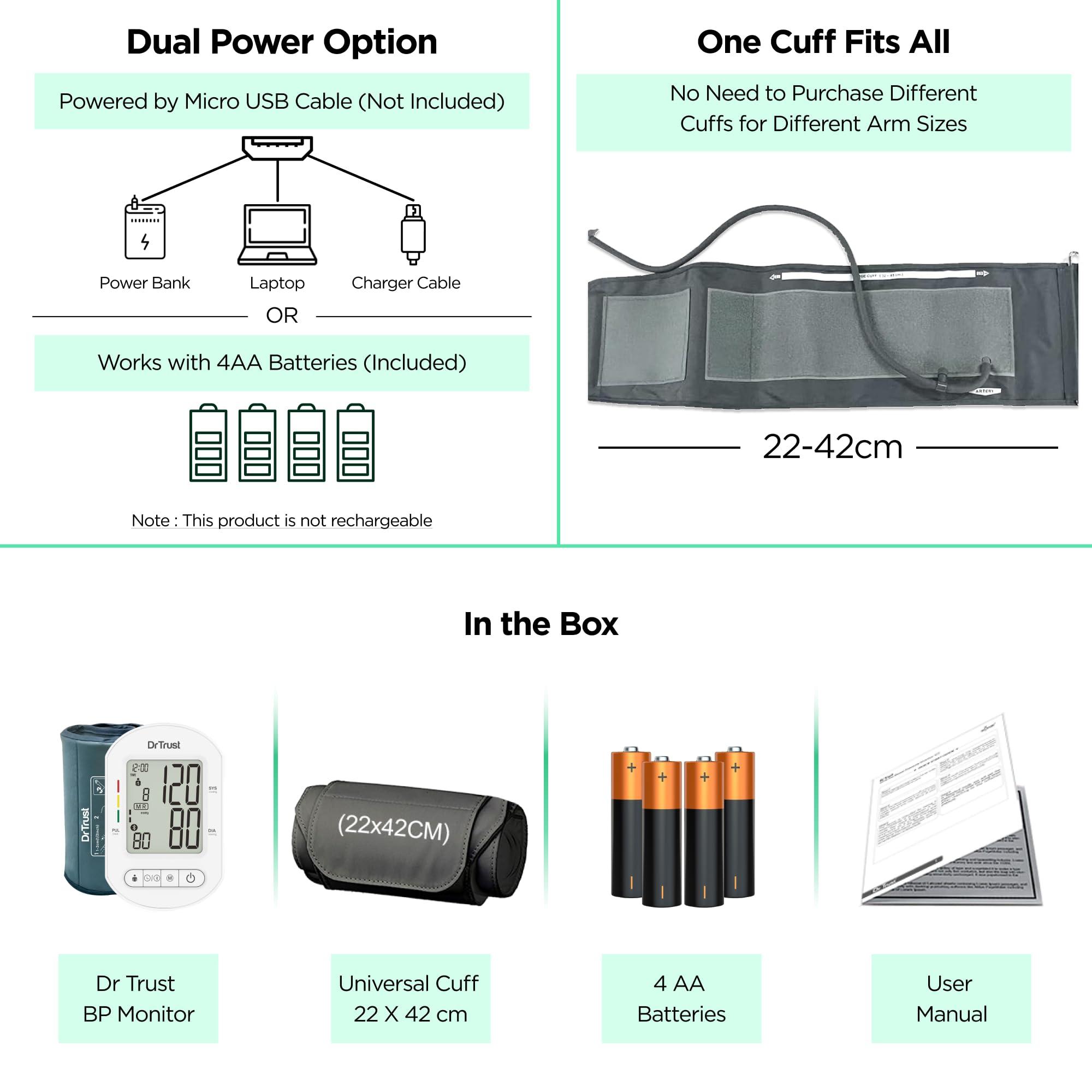 Dr Trust Dr Trust Bp Check Pro Core, Model With Bt-124