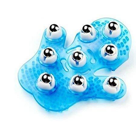 Ishika accessories Ishika accessories Acupressure 9 Ball Rolling Magnetic Manual 360 Degree Massager Stress Reliever, Multicolour