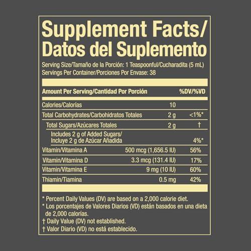 PharmaLab PharmaLab Emulsion De Escocia Strawberry/Banana 6.5 Oz Vitamin A, D and E