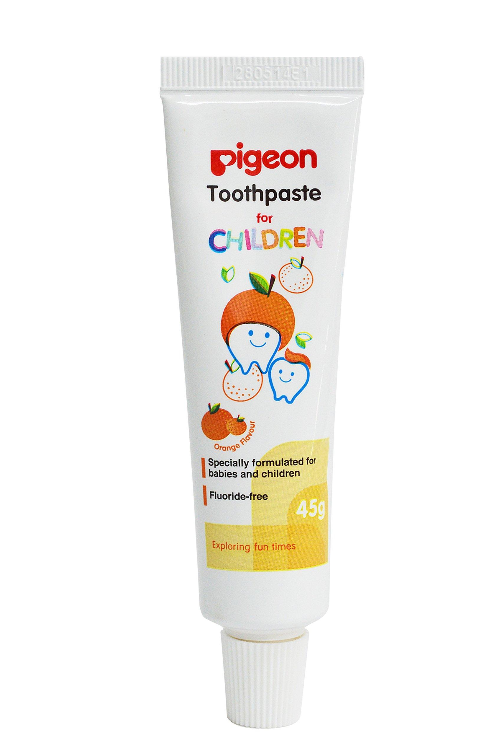 Pigeon Pigeon Children Toothpaste, Orange 45g