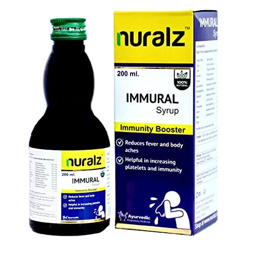 Nuralz Nuralz Immural Combo - (1 MONTH DOSE) - Syrup (3 X 200 Ml) + Capsules (2 X 30 Capsules)