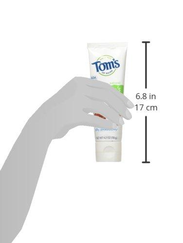 Tom's of Maine Tom\'s of Maine Children\'s Natural Fluoride Toothpaste, Silly Strawberry 4.2 oz