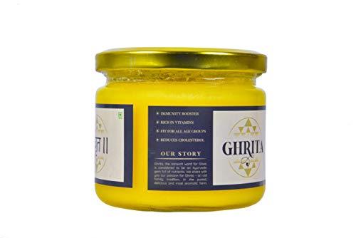 GHRITA 100% Desi Cow Ghee (A2 Ghee) - Ghrita by Shankar Farm Fresh - 250ml