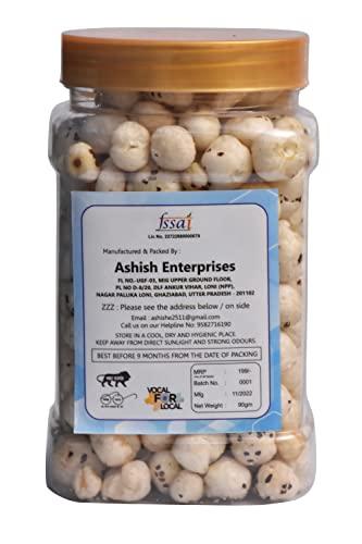 A VAISHALI A VAISHALI 90 Gram Roasted Plan Salted Makhana Fox Nut