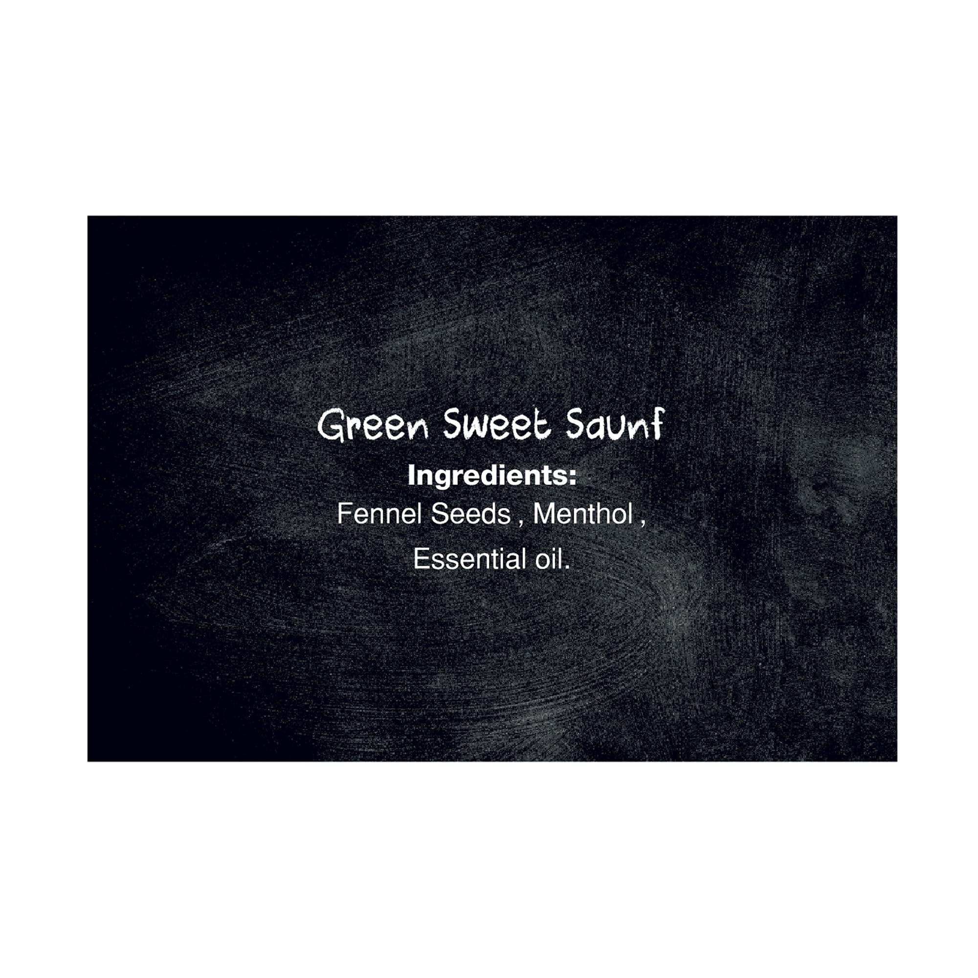 Tummy Pops Tummy Pops Green Sweet Meethi Saunf-950 Grams Pouch After Meal Digestives Mukhwas,Premium Handmade Sweet Mouth Fresheners,Sweet Mukhwas,Saunf Big Churi Sweet Sauf Hygienically Prepared & Packed