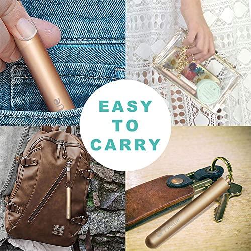 ANAB GI ANAB GI Reusable Metal Straws Collapsible Stainless Steel Drinking Straw Portable Telescopic Straw with Case and Brush