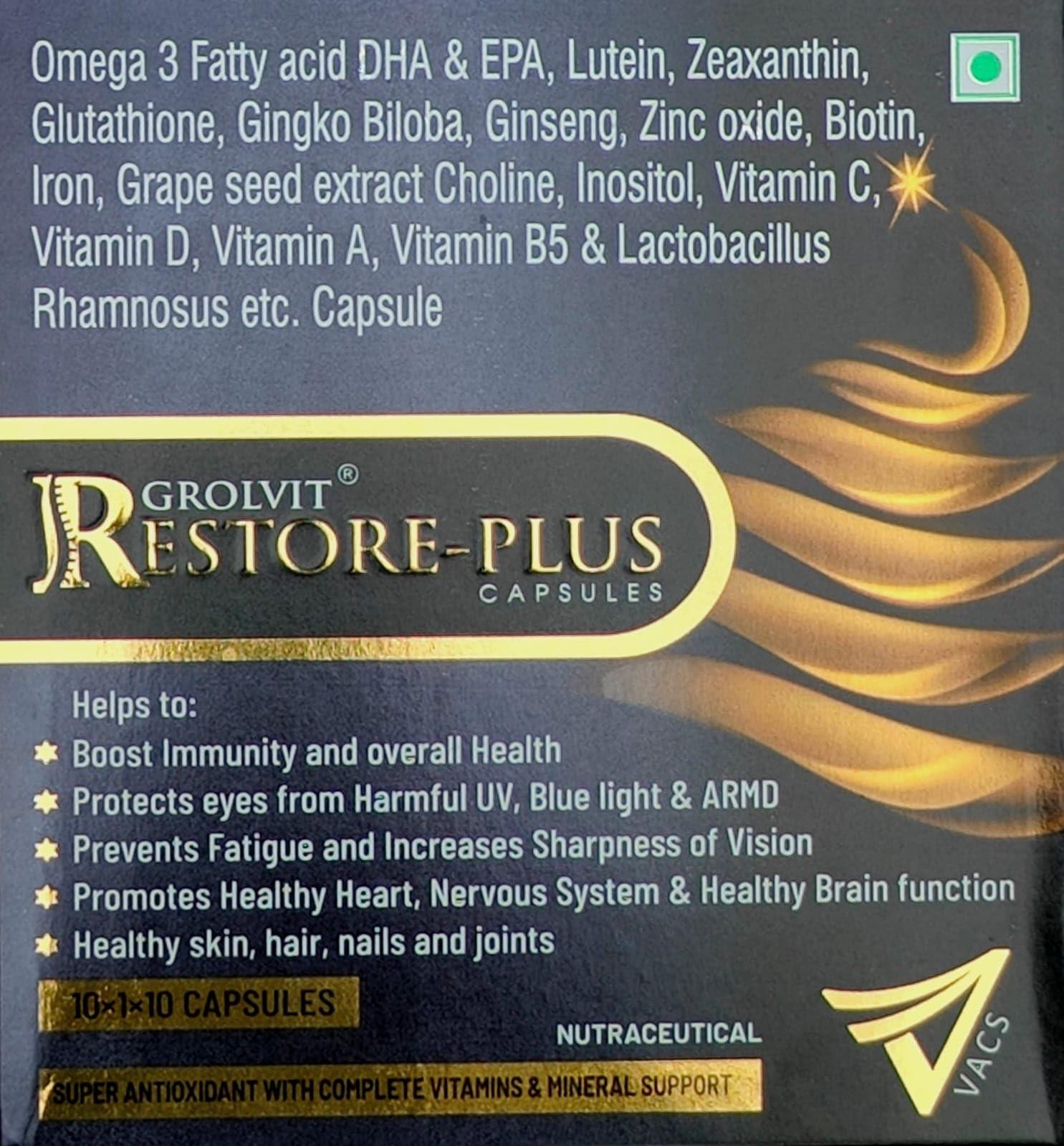 NavaFresh Basics Grolvit Restore Plus