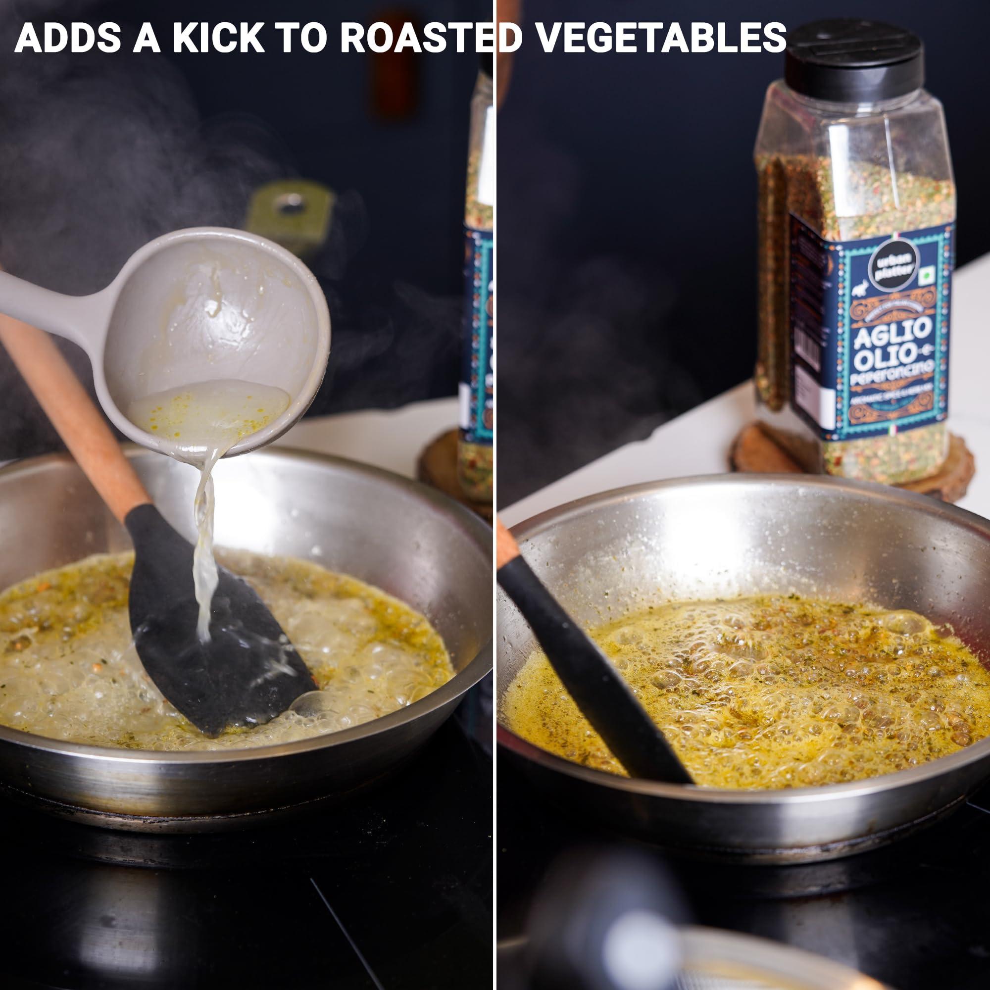 urban platter Urban Platter Aglio Olio -E- Peperoncino Spice Mix, 40g (A Classic Spice and Herb Mix for Italian Cuisine)