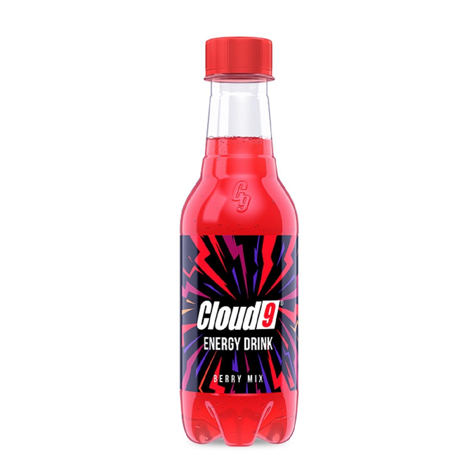 Cloud9 Cloud9 Energy Drink Berry Mix 250ml Bottle - Pack of 30 [Price Including Courier Charges]