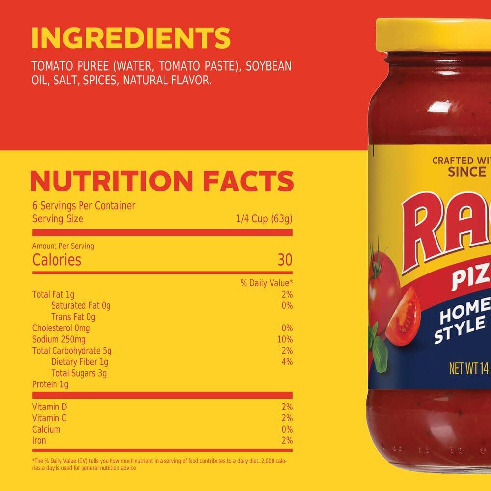 Ragu Ragu Pizza Sauce, 397g, Pack of 2, Product of USA