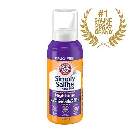 Arm & Hammer Simply Saline Plus Extra Strength Nighttime Formula Nasal Mist