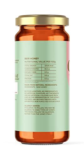 GOODB GOODB Honey NMR Certified | 100% Pure, Raw and Natural | Unprocessed & Unpasteurized Organic Honey from Forest | No Sugar Adulteration (Beri Honey, 500 Gms)