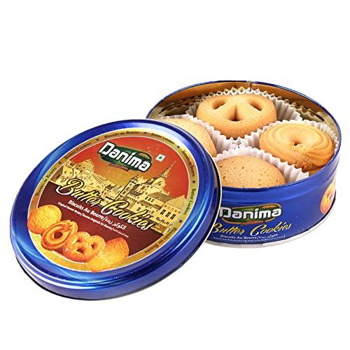 Danima Danima Butter Cookies, Blue Tin, 400G